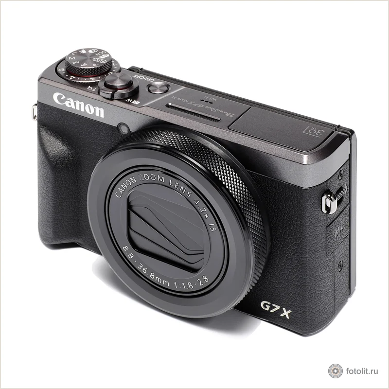 Цифровая фотокамера Canon Powershot G7X Mark III 30th Edition, графитовый