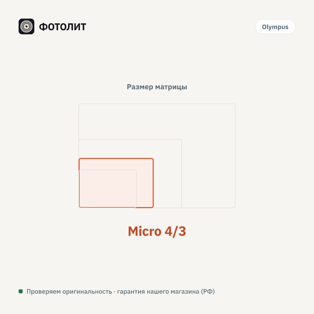 Фотоаппарат Olympus OM SYSTEM OM-5 KIT 12-45 F4 PRO, серебро — визуализация характеристик