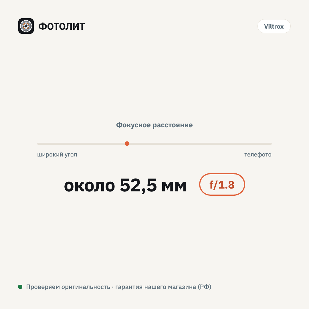 Объектив Viltrox 35mm f/1.8 AF для Nikon Z — визуализация характеристик