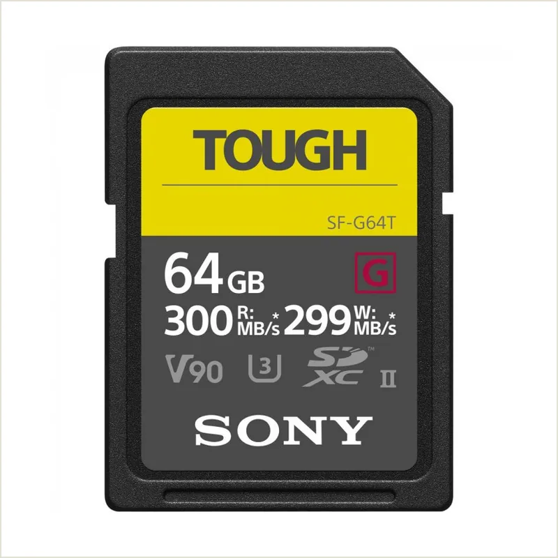 Карта памяти Sony SDXC 64GB Tough UHS-II (SF-G64T)