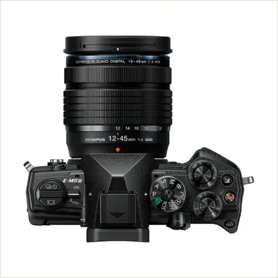 Фотоаппарат Olympus OM-D E-M5 Mark III Kit M.ZUIKO Digital ED 12-45mm f/4.0 PRO, черный — фото 1