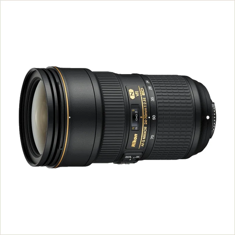 Объектив Nikon 24-70mm f/2.8E ED VR AF-S Nikkor, черный