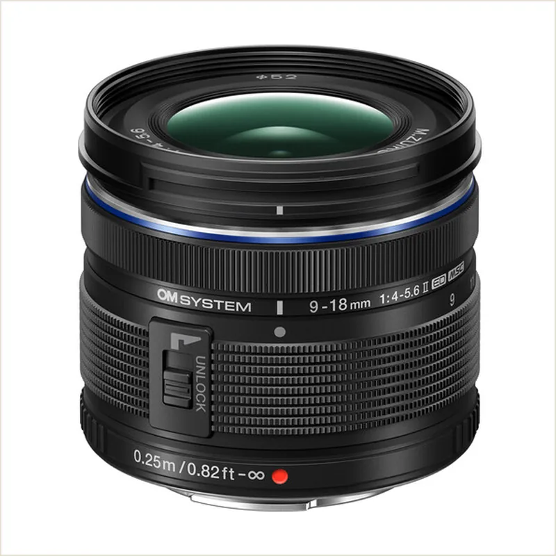 Объектив OM SYSTEM M.Zuiko Digital ED 9–18 мм f/4–5.6 II (Micro Four Thirds)