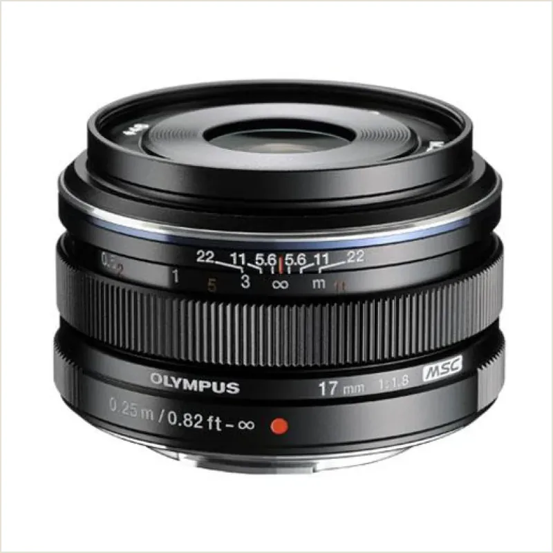 Объектив Olympus 17mm f/1.8 M.Zuiko Digital черный