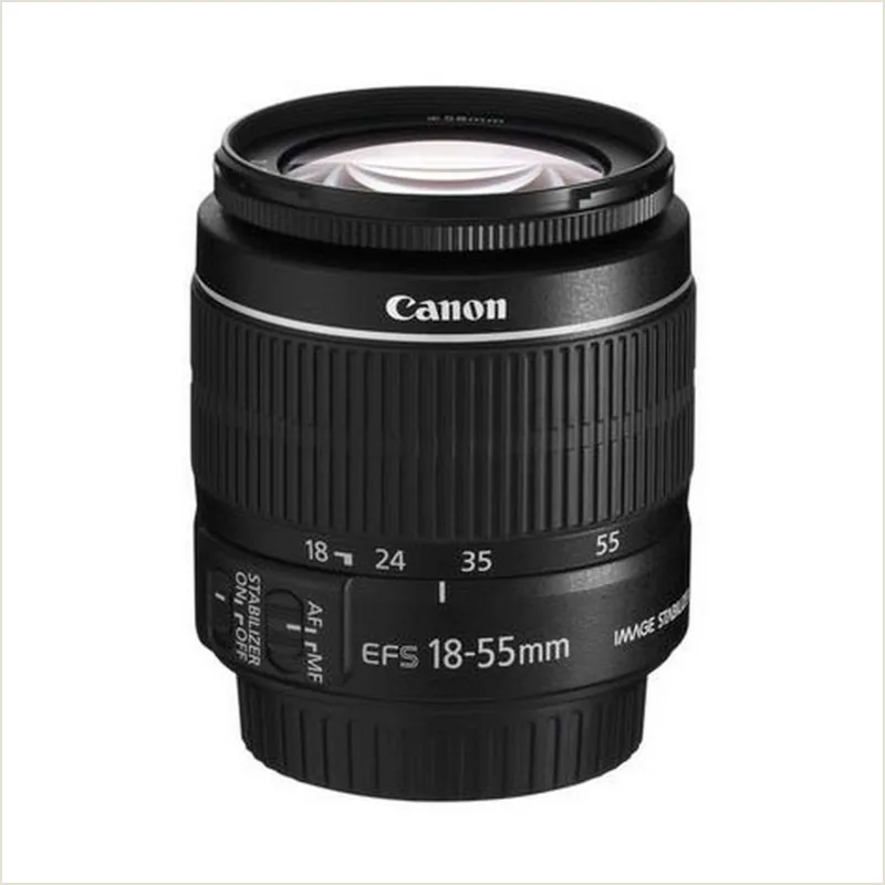 Объектив Canon EF-S 18-55mm f/3.5-5.6 III, черный