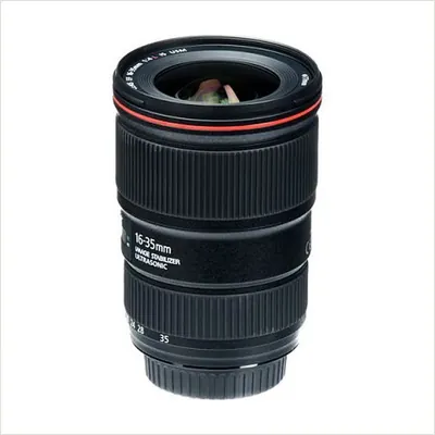 Объектив Canon EF 16-35mm f/4L IS USM, Черный — фото 1