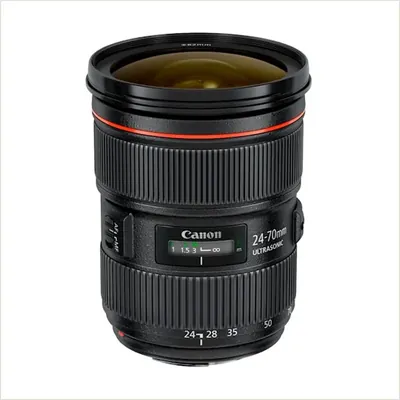 Объектив Canon EF 24-70mm f/2.8L II USM, черный — фото 1