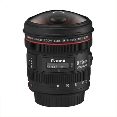 Объектив Canon EF 8-15mm f/4L Fisheye USM — фото 1
