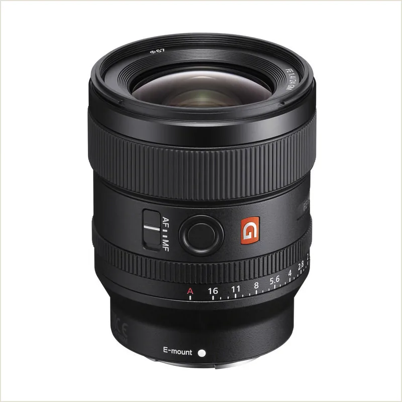 Объектив Sony FE 24mm f/1.4 GM (SEL24F14GM), чёрный