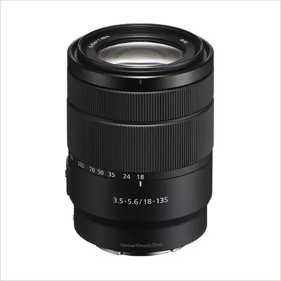 Объектив Sony E 18-135mm f/3.5-5.6 OSS (SEL18135), Черный — фото 1