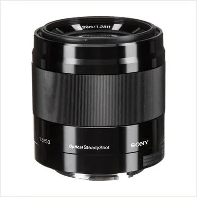 Объектив Sony 50mm f/1.8 OSS (SEL-50F18), черный — фото 1