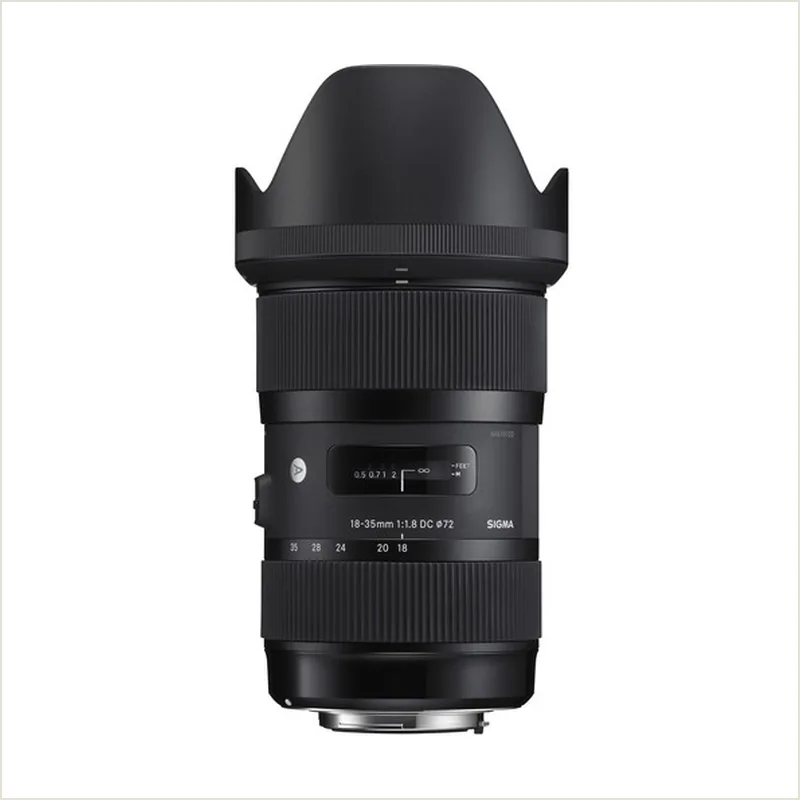 Объектив Sigma AF 18-35mm f/1.8 DC HSM Art Nikon F, черный