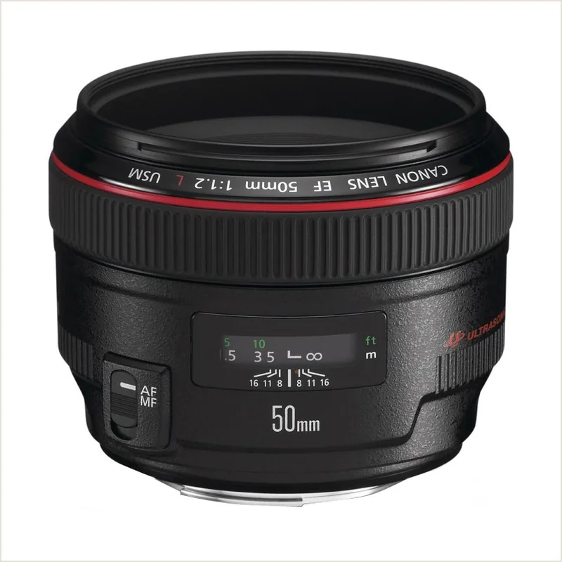 Объектив Canon EF 50mm f/1.2L USM, черный