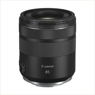 Объектив Canon RF 85mm f/2 Macro IS STM, черный — фото 1