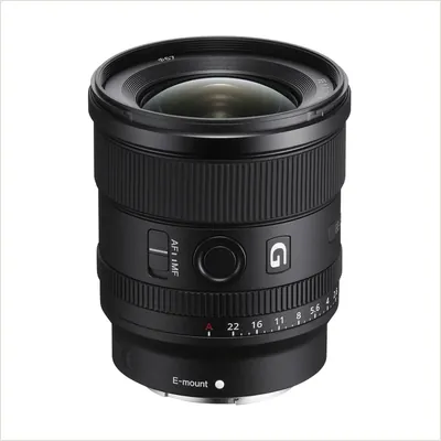 Объектив Sony FE 20 мм f/1.8 G (SEL20F18G), черный — фото 1
