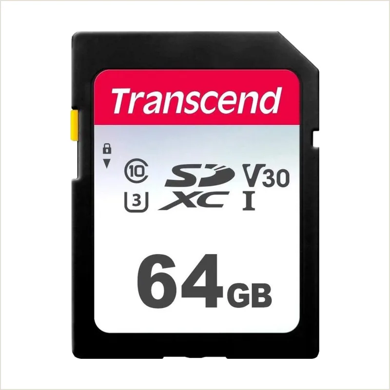 Карта памяти Transcend SDXC 300S 64 ГБ (TS64GSDC300S)