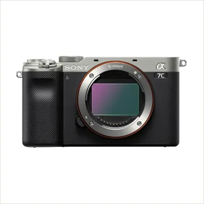 Беззеркальный фотоаппарат Sony Alpha a7C Body, серебристый — фото 1