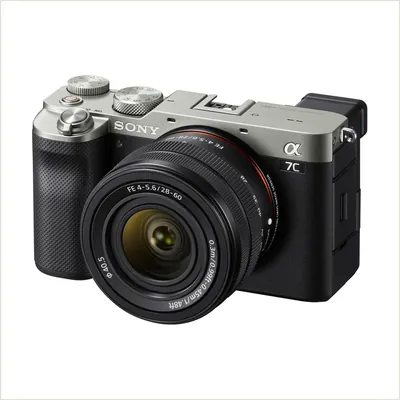 Фотоаппарат Sony Alpha ILCE-7CL Kit FE 28-60mm f/4-5.6, серебристый — фото 1