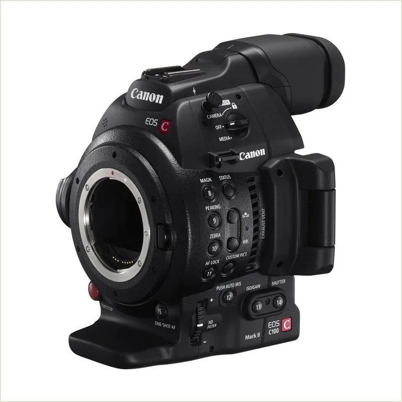 Видеокамера Canon EOS C100 Mark II Body черный