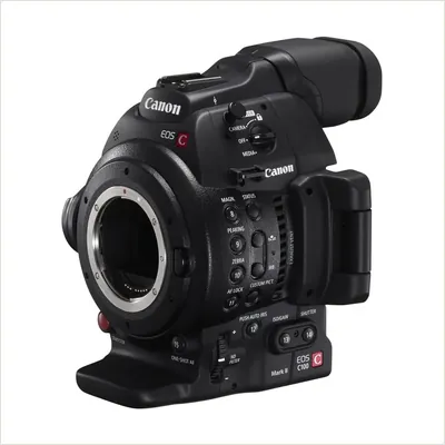 Видеокамера Canon EOS C100 Mark II Body черный — фото 1