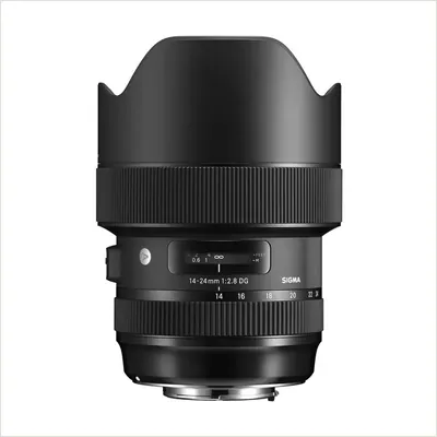 Объектив Sigma 14-24mm f/2.8 DG HSM Art Canon EF, черный — фото 1