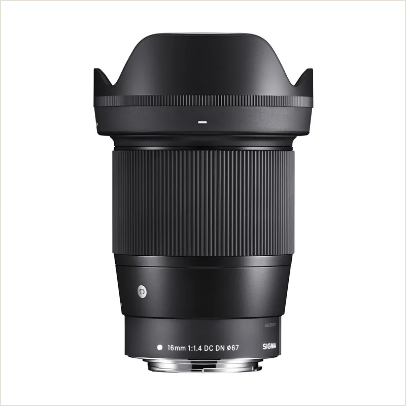 Объектив Sigma AF 16mm f/1.4 DC DN Contemporary Sony E, черный