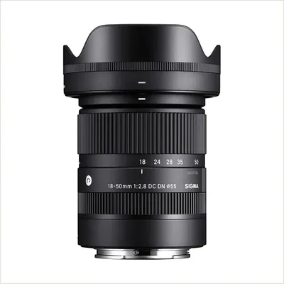 Объектив Sigma AF 18-50mm f/2.8 DC DN Canon RF (APS-C), Черный — фото 1