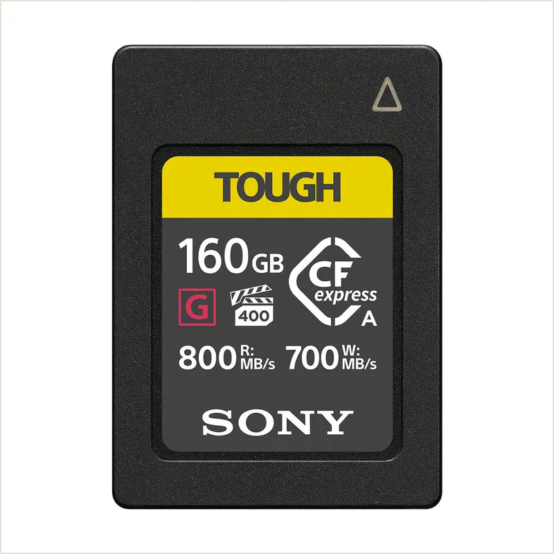 Карта памяти Sony CFexpress Type A 160 ГБ, R/W 800/700 МБ/с, чёрный