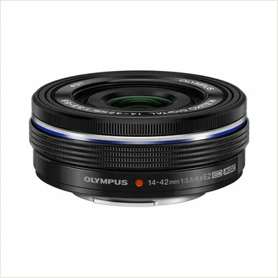 Объектив OM SYSTEM M.Zuiko Digital ED 14–42 мм f/3.5–5.6 EZ, чёрный — фото 1