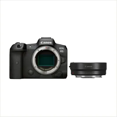 Фотоаппарат Canon EOS R5 Body Adapter EF-EOS R, черный — фото 1