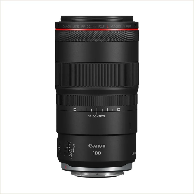 Объектив Canon RF 100mm f/2.8L Macro IS USM, черный