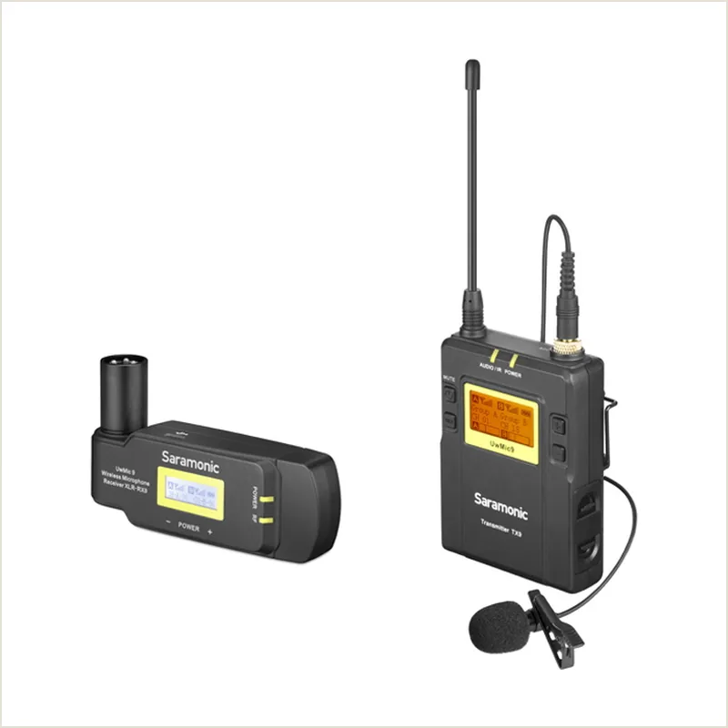 Радиопетличка Saramonic UwMic9 TX9+RX-XLR9 с 1 передатчиком и 1 приемником