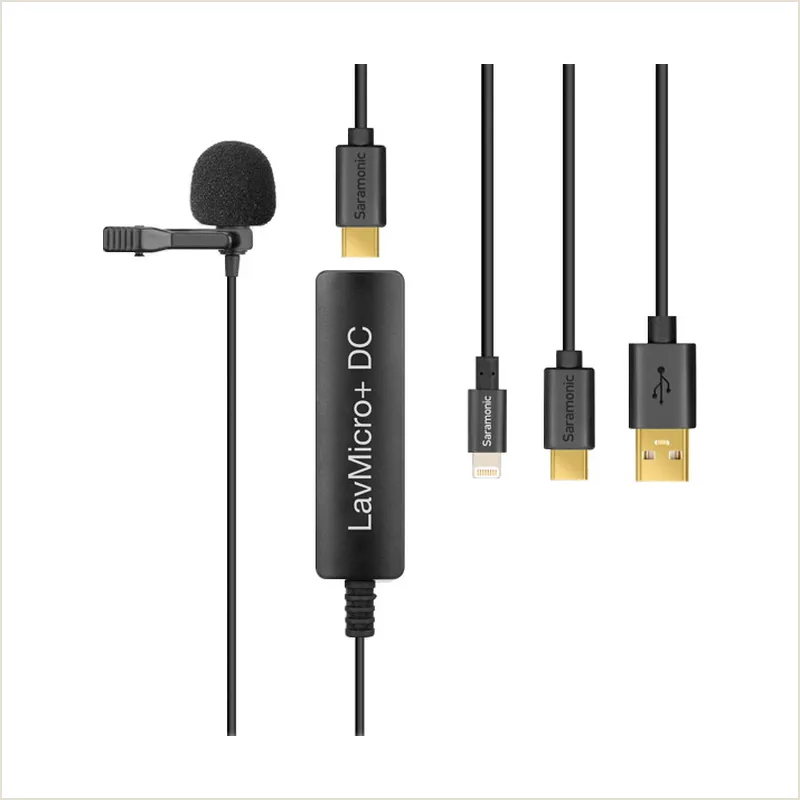 Saramonic LavMicro+ DC для устройств iOS, Android и ПК