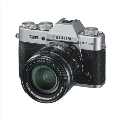 Фотоаппарат Fujifilm X-T30 II Kit XF 18-55mm f/2.8-4.0 серебро — фото 1
