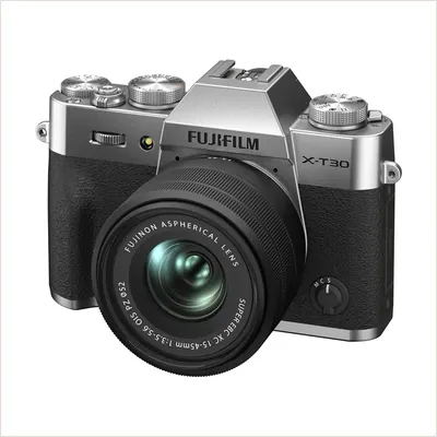 Беззеркальный фотоаппарат Fujifilm X-T30 II Kit XC15-45mm, серебристый — фото 1