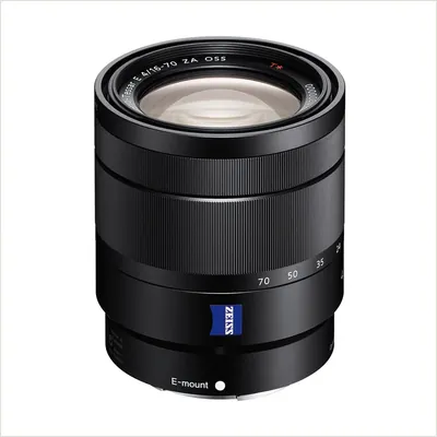 Объектив Sony Carl Zeiss Vario-Tessar T* E 16-70mm f/4 ZA OSS (SEL-1670Z), черный — фото 1
