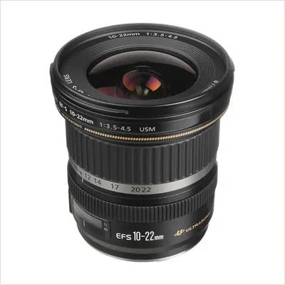Объектив Canon EF-S 10-22mm f/3.5-4.5 USM, черный — фото 1