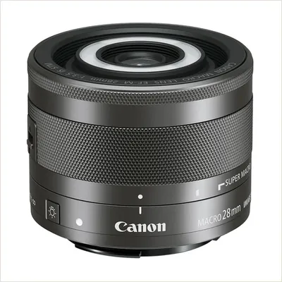 Объектив Canon EF-S 24mm f/2.8 STM, черный — фото 1