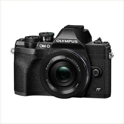 Фотоаппарат Olympus OM-D E-M10 Mark IV Kit 14-42 EZ, Черный — фото 1