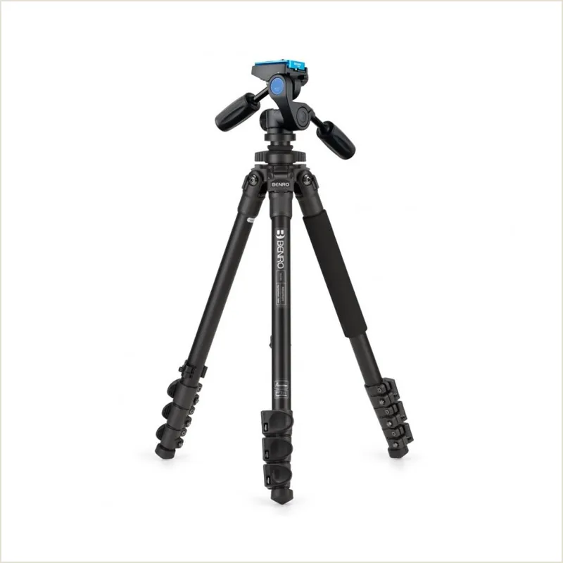 Benro TAD18AHD1A штатив Adventure c 3D головой/алюминиевый с клипсами
