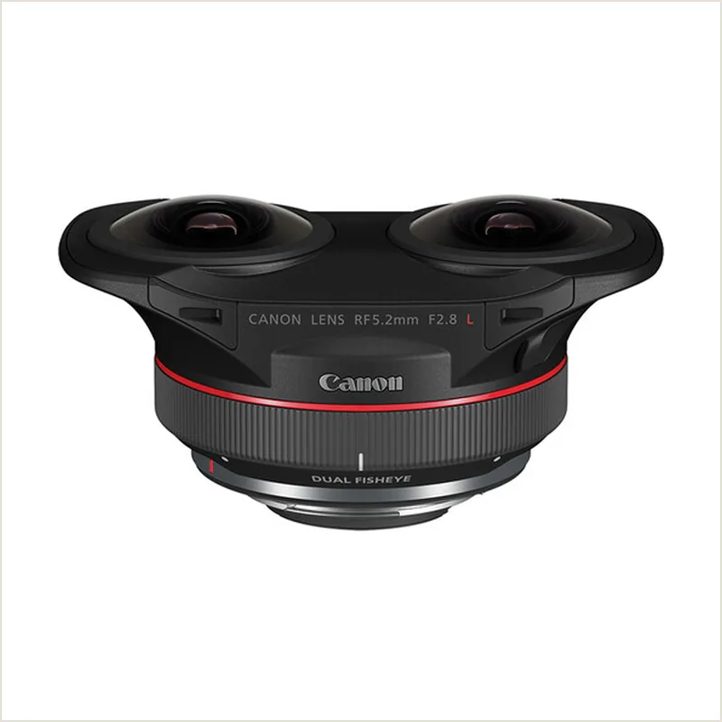 Объектив Canon RF 5.2mm f/2.8 L Dual Fisheye, черный