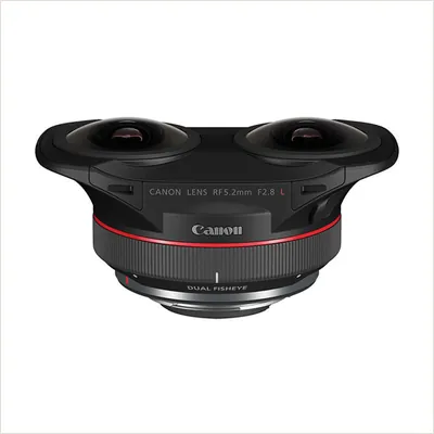 Объектив Canon RF 5.2mm f/2.8 L Dual Fisheye, черный — фото 1