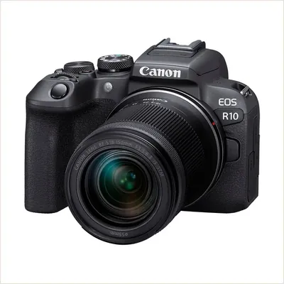 Фотоаппарат Canon EOS R10 Kit RF-S 18-150mm f/3.5-6.3 IS STM, чёрный — фото 1