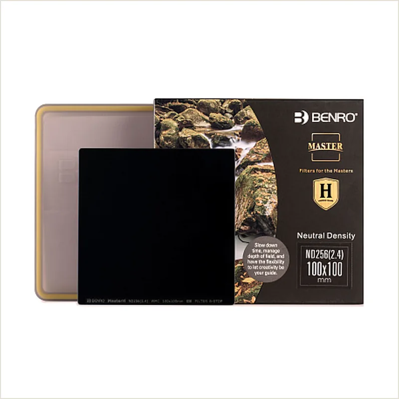Benro Master Harden Series ND256 (2.4) Square Filter 100х100 мм светофильтр нейтрально-серый