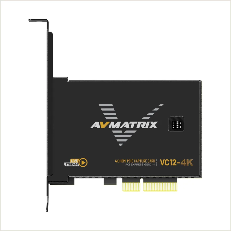 Плата видеозахвата AVMATRIX VC12-4K HDMI PCIE