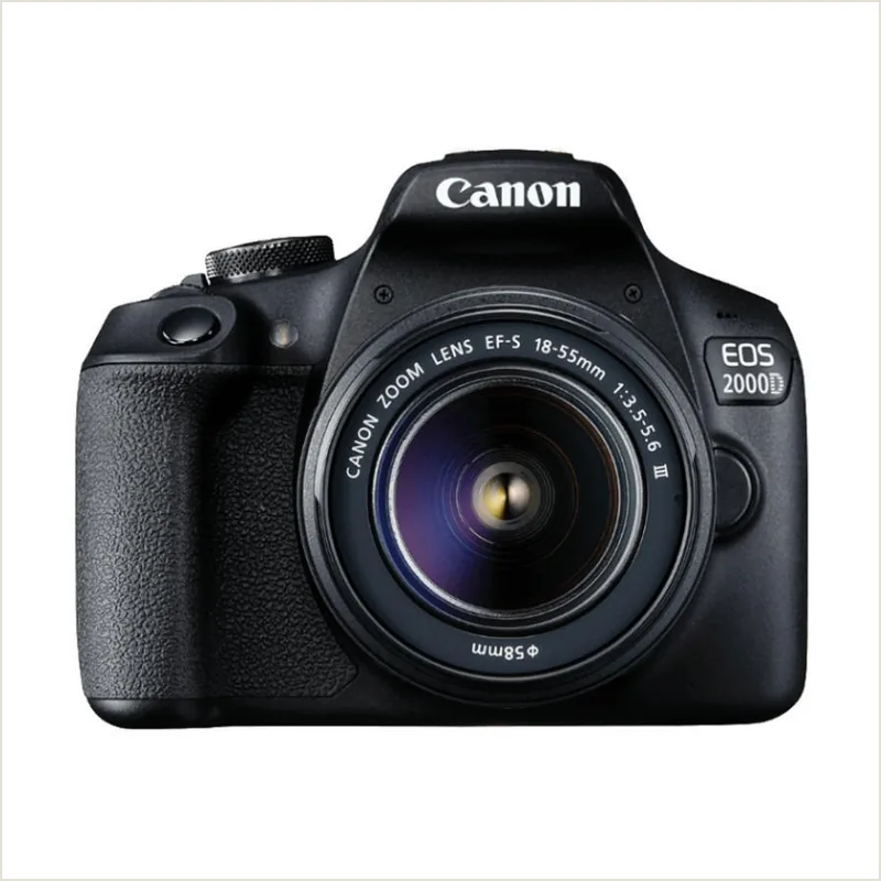 Фотоаппарат Canon EOS 2000D Kit EF-S 18-55mm f/3.5-5.6 III, черный