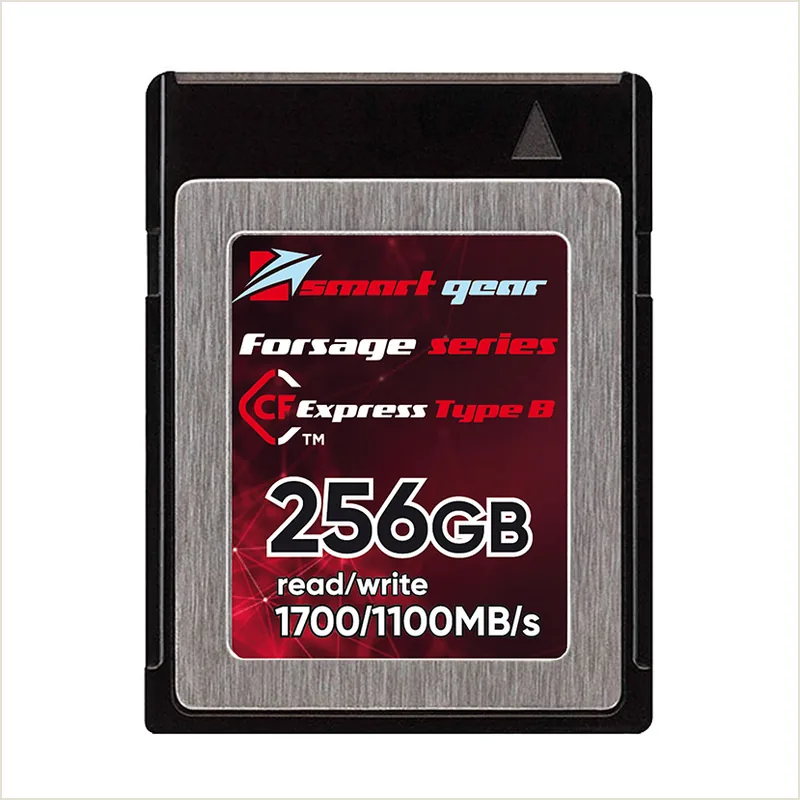 Карта памяти Smart Gear CF Express Forsage, 256GB W1100/R1700, 1000P/E cycles