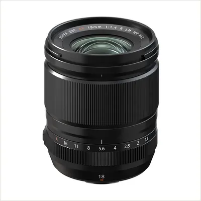 Объектив Fujifilm XF 18mm F1.4 R LM WR, Черный — фото 1
