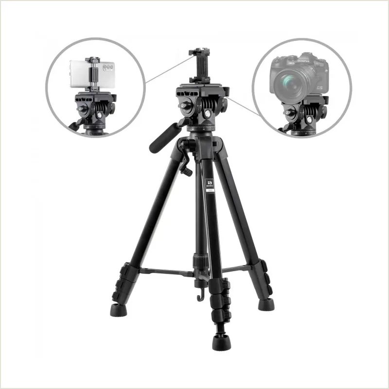 Benro T891+MH2N штатив c фото-видео головой и держателем для смартфона