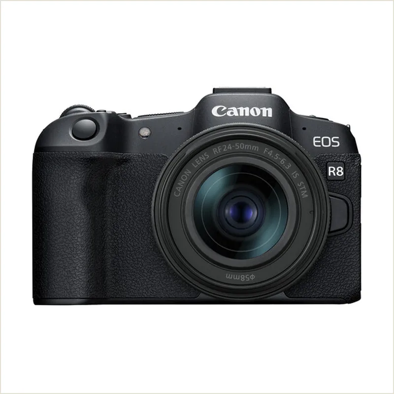 Фотоаппарат Canon EOS R8 Kit RF 24-50mm f/4.5-6.3 IS STM, черный